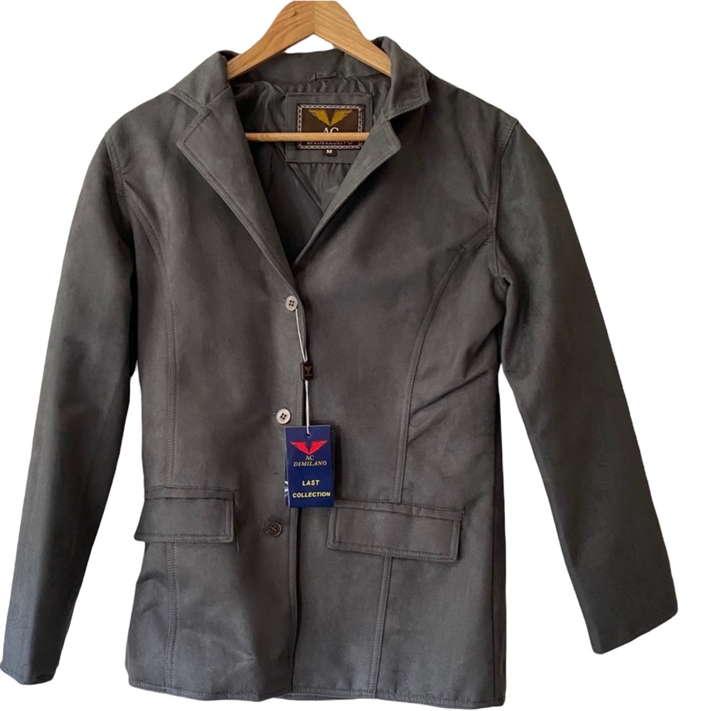 AC DiMilano Suede Blazer size M